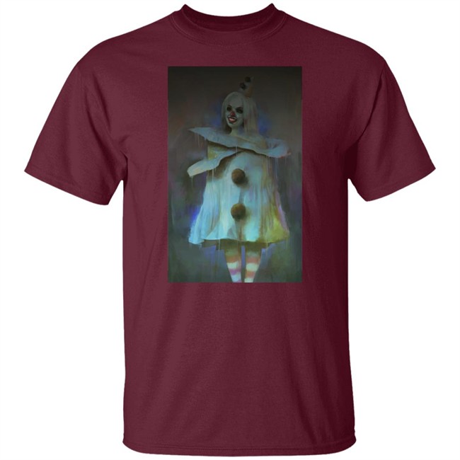 Fyyaa Horror Manga Clown Tee Shirt Fyyaa Horror Manga Clown Tee Shirt