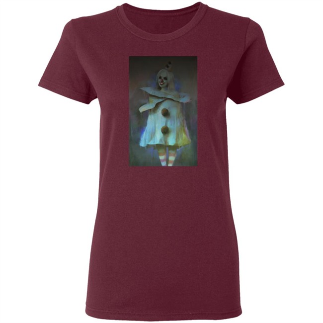 Fyyaa Horror Manga Clown Tee Shirt Fyyaa Horror Manga Clown Tee Shirt