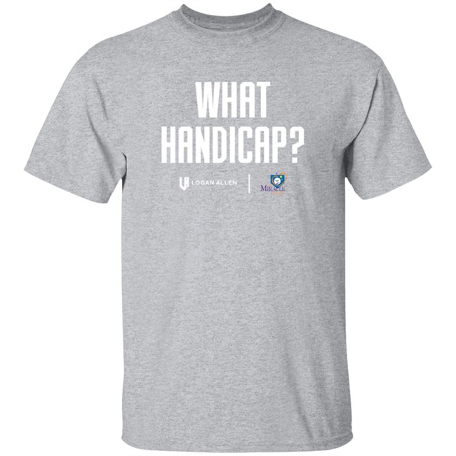 Logan Allen Foundation What Handicap WHT Shirt