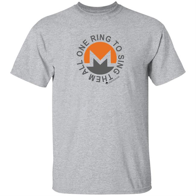 Aantonop Merchandise One Ring To Sing Them All Shirt Aantonop Merchandise One Ring To Sing Them All Shirt