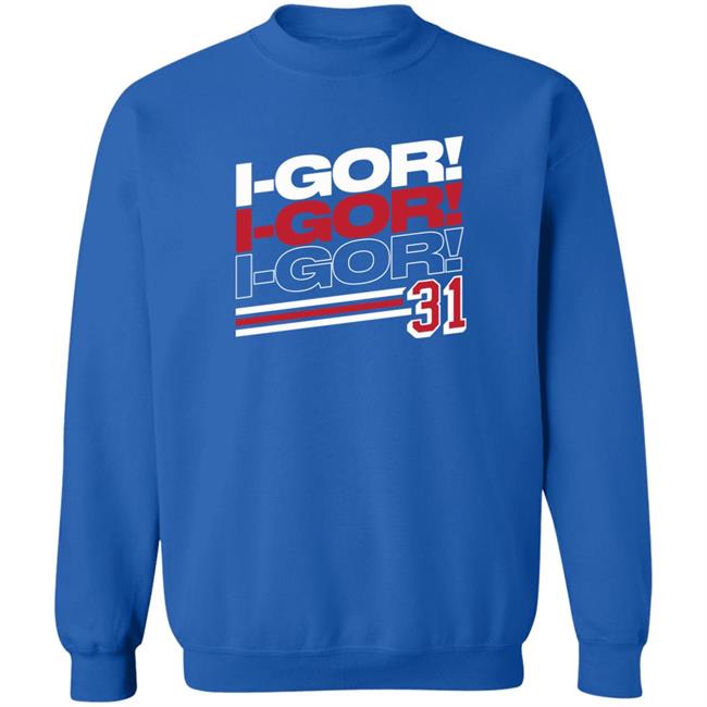 We Bleed Blue NYC Merch Store I Gor I Gor I Gor 31 Shirt We Bleed Blue NYC Merch Store I Gor I Gor I Gor 31 Shirt
