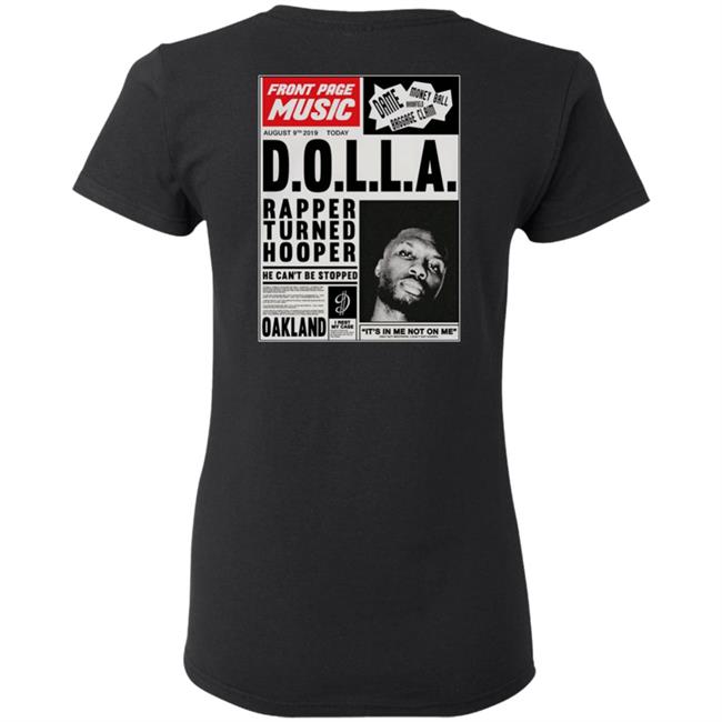Big Dolla Merch Front Page Music Hoodie Big Dolla Merch Front Page Music Hoodie