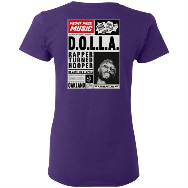 Big Dolla Merch Front Page Music Hoodie Big Dolla Merch Front Page Music Hoodie