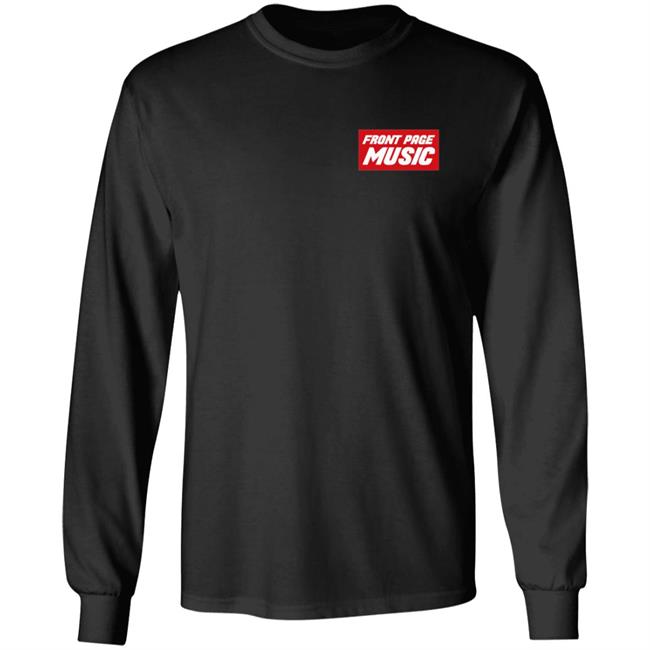 Big Dolla Merch Front Page Music Hoodie Big Dolla Merch Front Page Music Hoodie