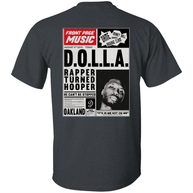 Big Dolla Merch Front Page Music Hoodie Big Dolla Merch Front Page Music Hoodie