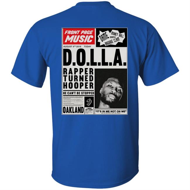 Big Dolla Merch Front Page Music Hoodie Big Dolla Merch Front Page Music Hoodie