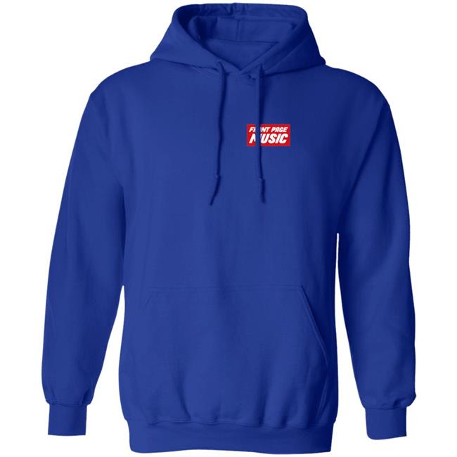 Big Dolla Merch Front Page Music Hoodie Big Dolla Merch Front Page Music Hoodie