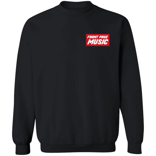 Big Dolla Merch Front Page Music Hoodie Big Dolla Merch Front Page Music Hoodie