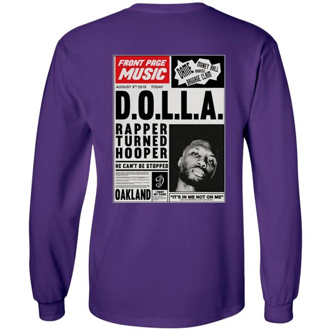 Big Dolla Merch Front Page Music Hoodie Big Dolla Merch Front Page Music Hoodie