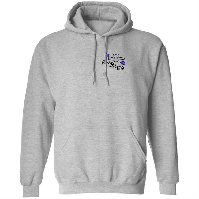 Ambler Korea Merch Ambler Korea Alien Bear UFO Hoodie