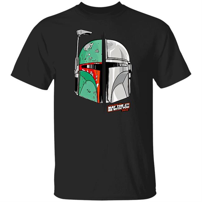 Boba Fett And The Mandalorian Star Wars May The 4Th Be With You 2022 Shirt Shop Disney