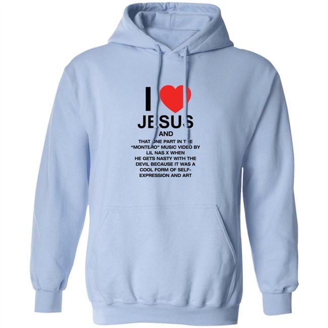 Pizzaslime Store Merch I Love Jesus And Montero T Shirt white Pizzaslime Store Merch I Love Jesus And Montero T Shirt white