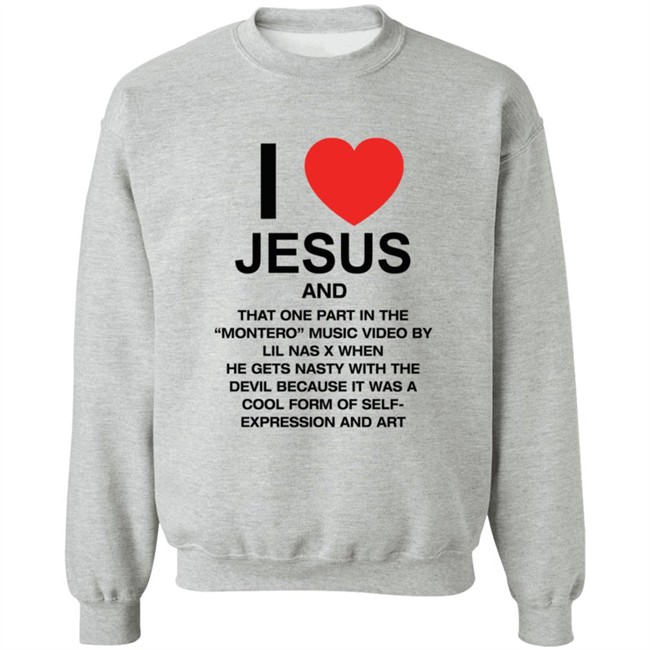Pizzaslime Store Merch I Love Jesus And Montero T Shirt white Pizzaslime Store Merch I Love Jesus And Montero T Shirt white