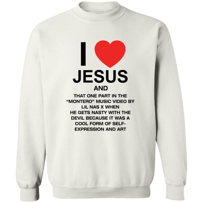 Pizzaslime Store Merch I Love Jesus And Montero T Shirt white Pizzaslime Store Merch I Love Jesus And Montero T Shirt white