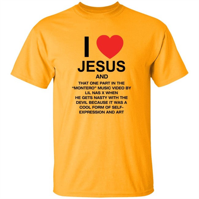 Pizzaslime Store Merch I Love Jesus And Montero T Shirt white Pizzaslime Store Merch I Love Jesus And Montero T Shirt white