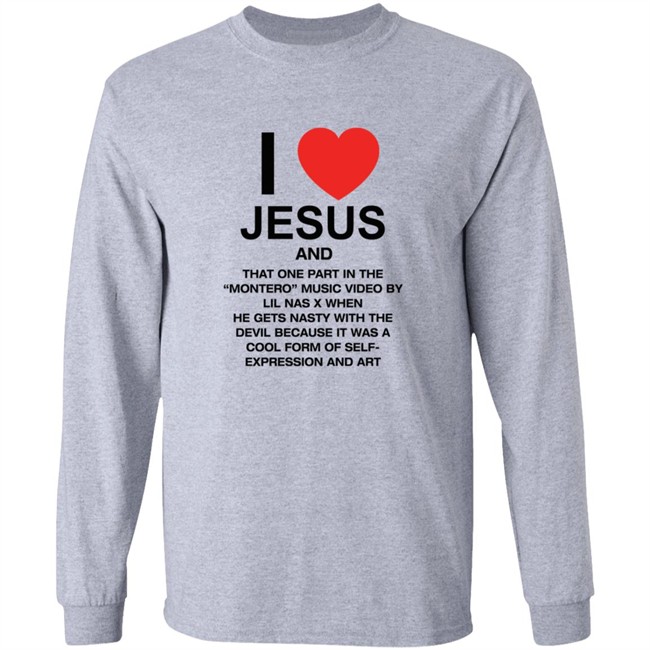 Pizzaslime Store Merch I Love Jesus And Montero T Shirt white Pizzaslime Store Merch I Love Jesus And Montero T Shirt white