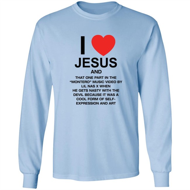 Pizzaslime Store Merch I Love Jesus And Montero T Shirt white Pizzaslime Store Merch I Love Jesus And Montero T Shirt white
