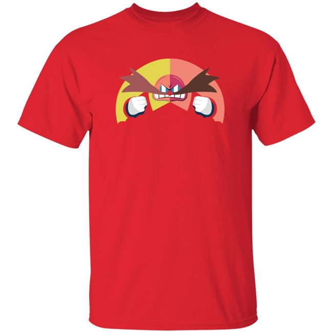 Sega Merch Symmetrical Doctor Eggman Tee Shirt
