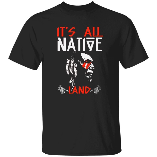 It's All Native Land Native American Essential T Shirt Stephen Graham Jones