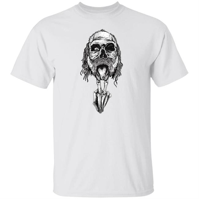 Bunkhouse Butch Give’em Hell Skull Shirt The coolest thing Bunkhouse Butch AEW from to Tales from the crypto Picture Image Tattoo
