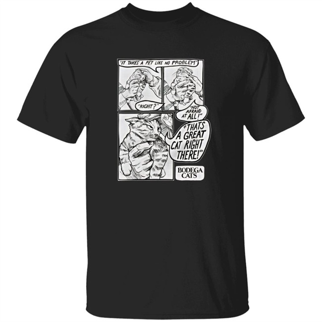 Bodega Cats Merch Great Cat T Shirt Tony Porreco