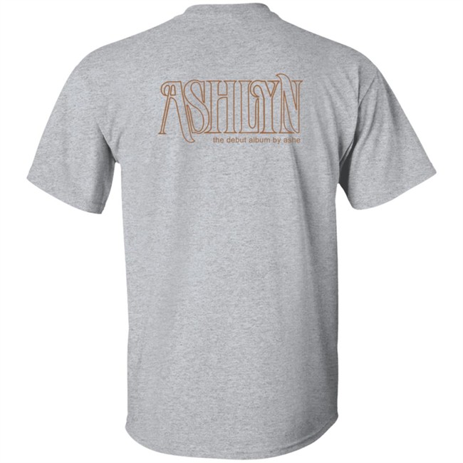Ashlyn Merch The Debut Album By Ashe 2021 Shirt Ashlyn Merch The Debut Album By Ashe 2021 Shirt