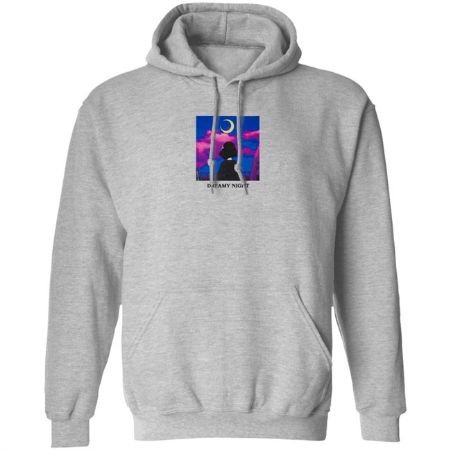 Lilypichu Merch Dreamy Night Tee Shirt White Lilypichu Merch Dreamy Night Tee Shirt White