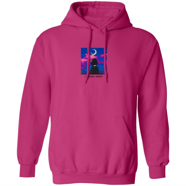 Lilypichu Merch Dreamy Night Tee Shirt White Lilypichu Merch Dreamy Night Tee Shirt White