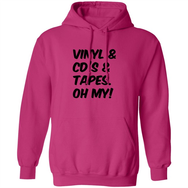 Vinyl and Cd's And Tapes Oh My Shirt Vinyl and Cd's And Tapes Oh My Shirt