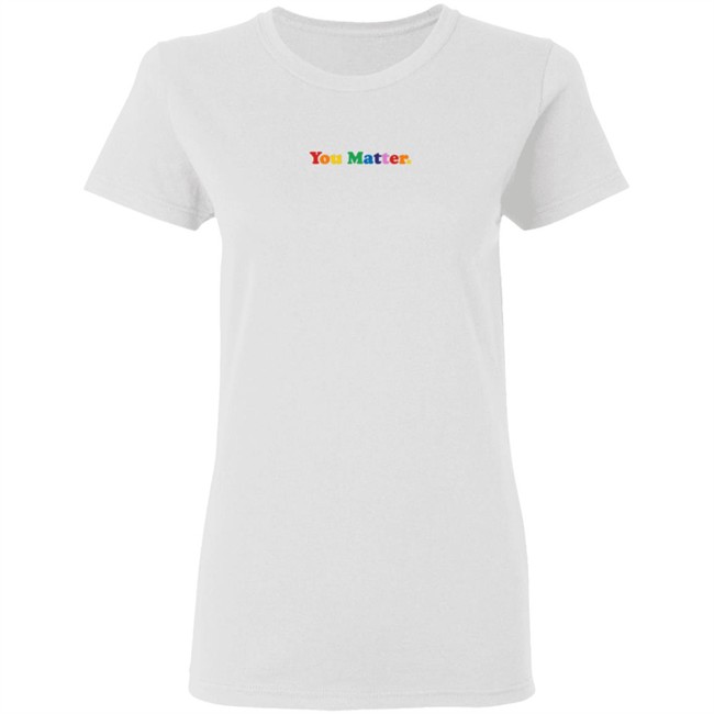 Youmatter You Matter Rainbow Hoodie Youmatter You Matter Rainbow Hoodie