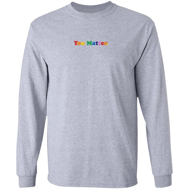 Youmatter You Matter Rainbow Hoodie Youmatter You Matter Rainbow Hoodie