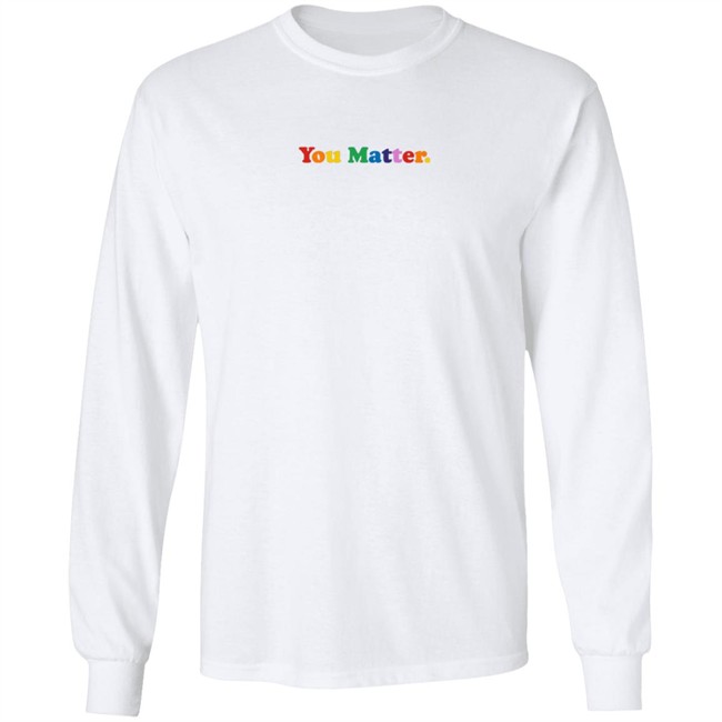 Youmatter You Matter Rainbow Hoodie Youmatter You Matter Rainbow Hoodie