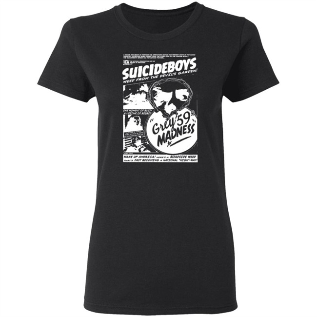 G59 Records Merch Grey59 Madness T Shirt Black G59 Records Merch Grey59 Madness T Shirt Black