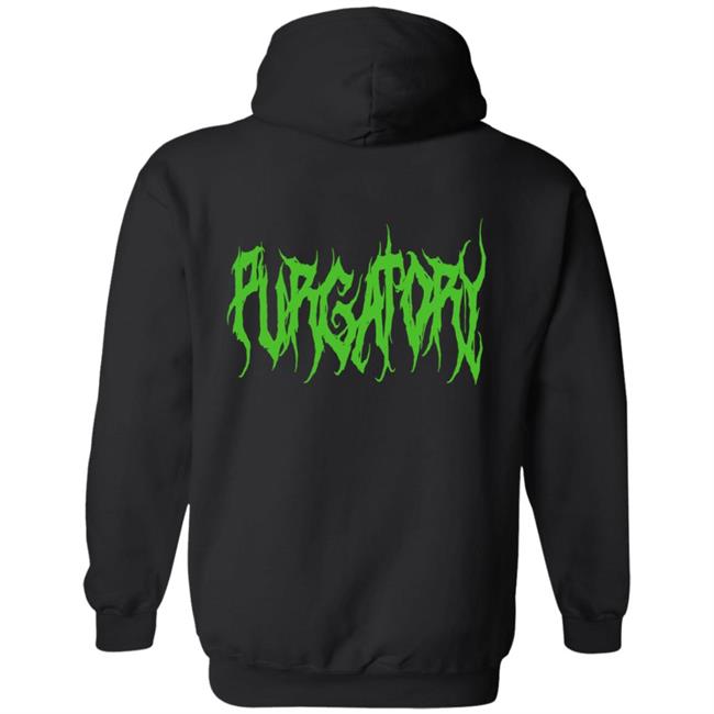 Purgatoryxla Merch Green Essentials Hoodie Purgatoryxla Merch Green Essentials Hoodie