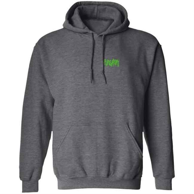 Purgatoryxla Merch Green Essentials Hoodie Purgatoryxla Merch Green Essentials Hoodie