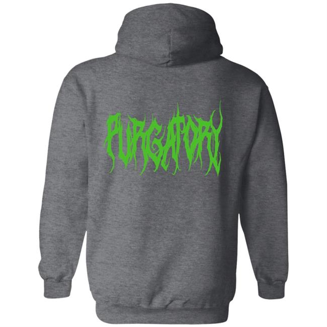 Purgatoryxla Merch Green Essentials Hoodie Purgatoryxla Merch Green Essentials Hoodie