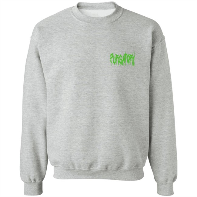 Purgatoryx La Merch Green Essentials T Shirt White Purgatoryx La Merch Green Essentials T Shirt White