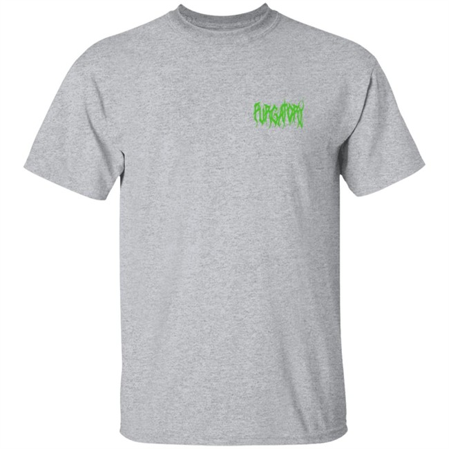 Purgatoryx La Merch Green Essentials T Shirt White Purgatoryx La Merch Green Essentials T Shirt White