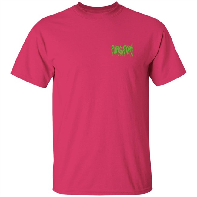 Purgatoryx La Merch Green Essentials T Shirt White Purgatoryx La Merch Green Essentials T Shirt White