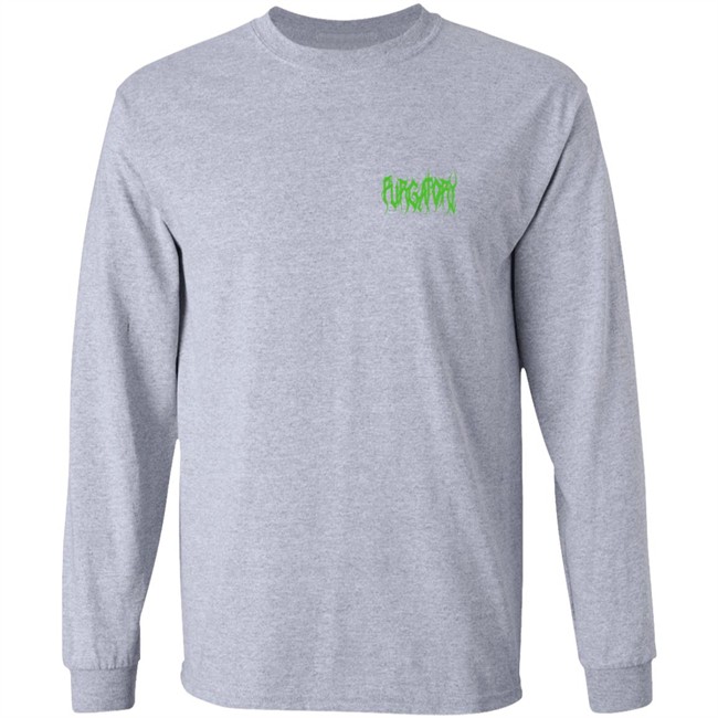 Purgatoryx La Merch Green Essentials T Shirt White Purgatoryx La Merch Green Essentials T Shirt White