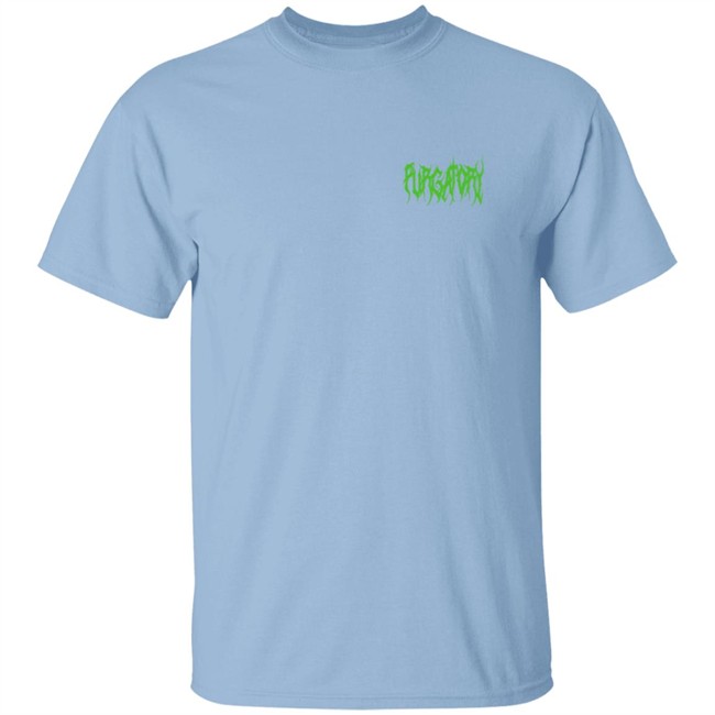 Purgatoryx La Merch Green Essentials T Shirt White Purgatoryx La Merch Green Essentials T Shirt White