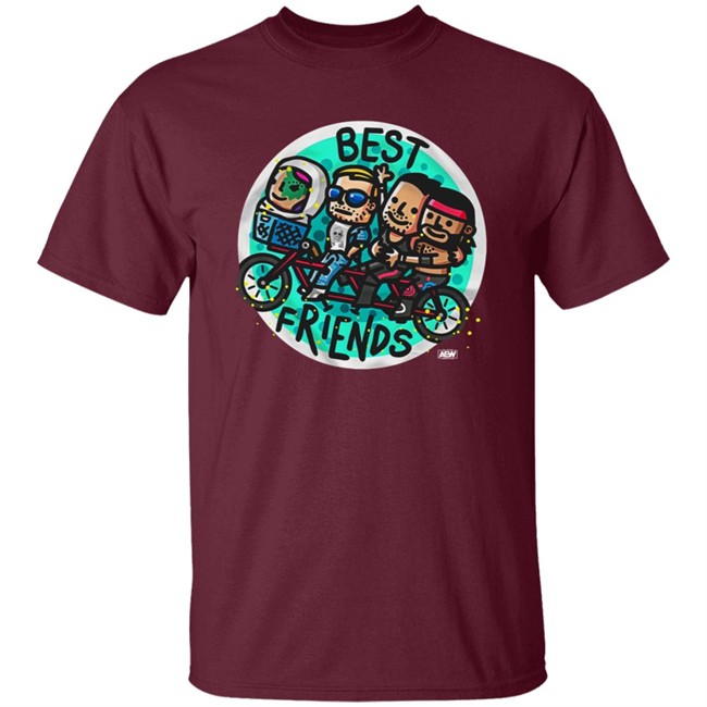 Pro Wrestling Tees Merch Kris Statlander Orange Cassidy & Best Friends Shirt Pro Wrestling Tees Merch Kris Statlander Orange Cassidy & Best Friends Shirt