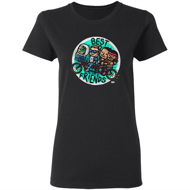 Pro Wrestling Tees Merch Kris Statlander Orange Cassidy & Best Friends Shirt Pro Wrestling Tees Merch Kris Statlander Orange Cassidy & Best Friends Shirt