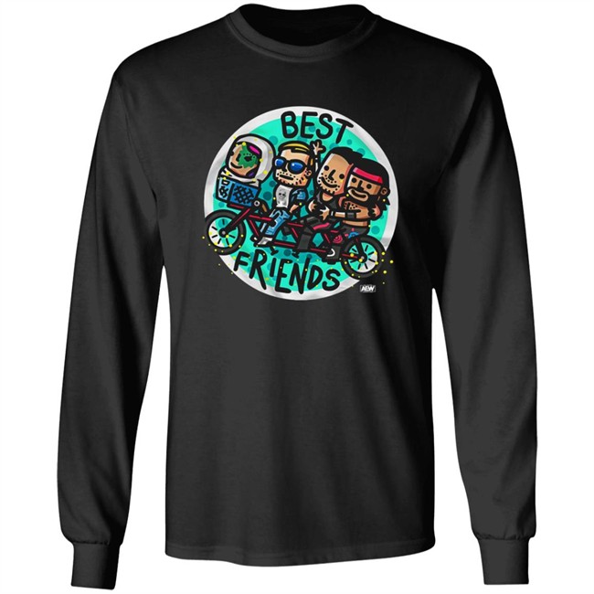 Pro Wrestling Tees Merch Kris Statlander Orange Cassidy & Best Friends Shirt Pro Wrestling Tees Merch Kris Statlander Orange Cassidy & Best Friends Shirt