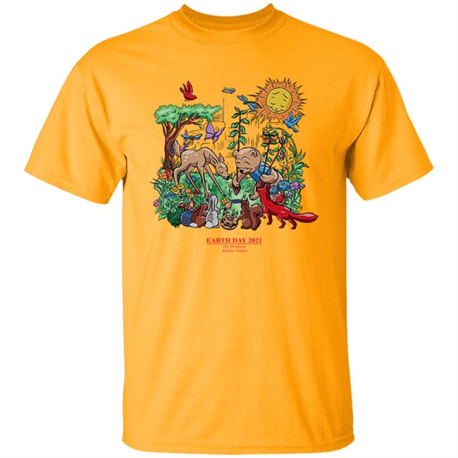 The Hundreds Earth Day T Shirt The Hundreds Earth Day T Shirt