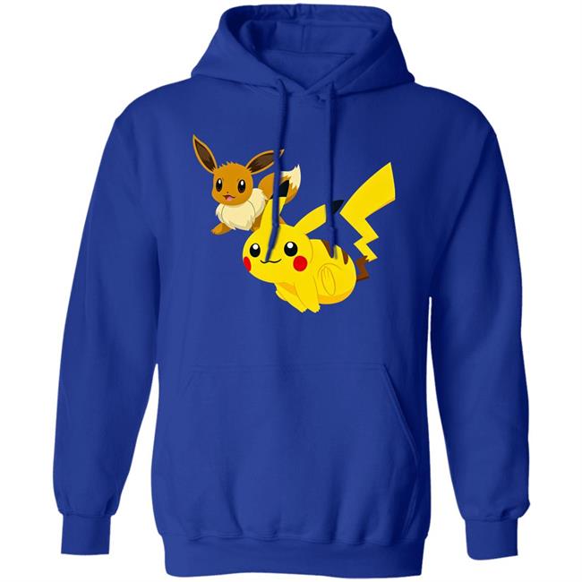 Pikachu And Flareon Pokemon Shirt Graniph Pikachu And Flareon Pokemon Shirt Graniph