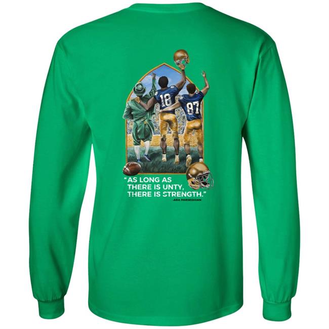 Colosseum Kelly Green Notre Dame Fighting Irish 2021 The Shirt Colosseum Kelly Green Notre Dame Fighting Irish 2021 The Shirt