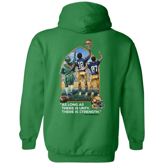 Colosseum Kelly Green Notre Dame Fighting Irish 2021 The Shirt Colosseum Kelly Green Notre Dame Fighting Irish 2021 The Shirt
