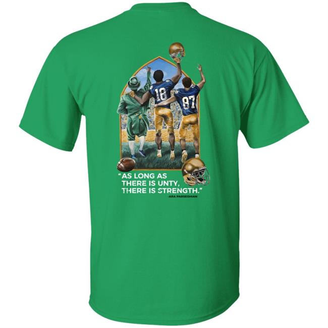 Colosseum Kelly Green Notre Dame Fighting Irish 2021 The Shirt Colosseum Kelly Green Notre Dame Fighting Irish 2021 The Shirt