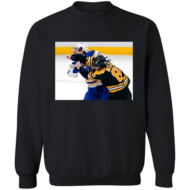 Kevan Miller Punching Tage Thompson Shirt Kevan Miller Punching Tage Thompson Shirt